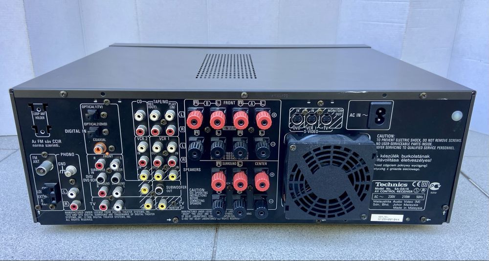 Ресивер Technics SA-DA15 / Плеър Onkyo CR-245