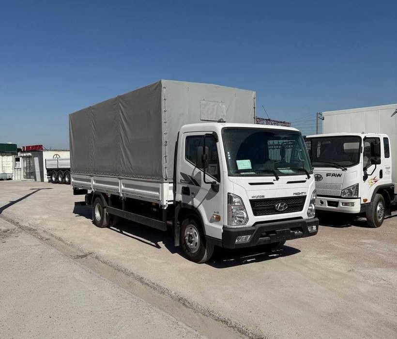 Тентли бортли автоплатформа HYUNDAI EX8