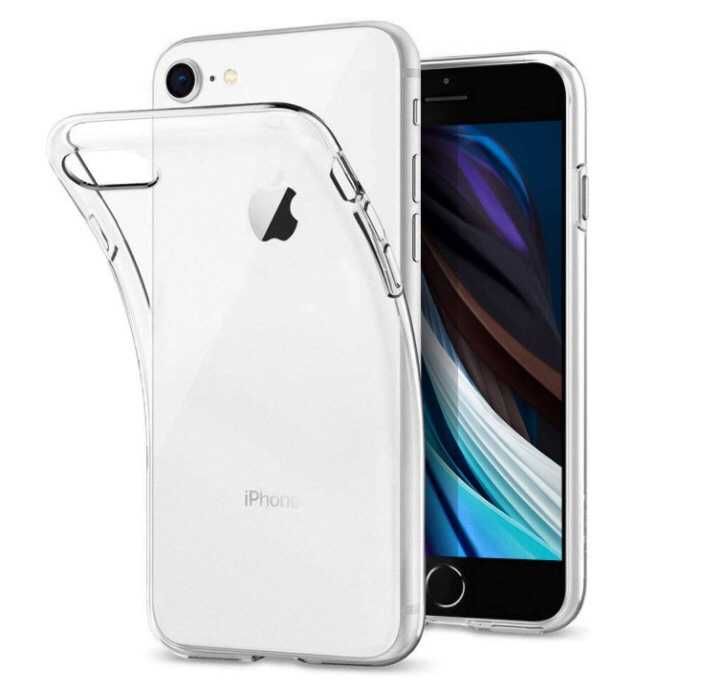 Прозрачен Калъф за iPhone 13/12/Mini/Pro/Max/11/X/XS/SE 2/8/7/Plus