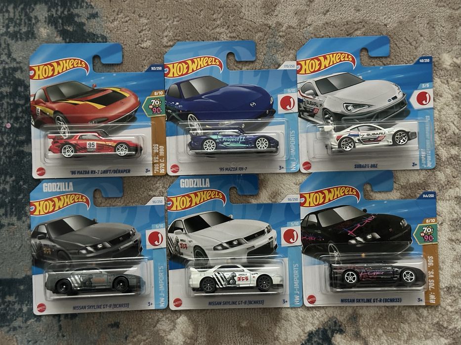 Bundle machete hot wheels japoneze