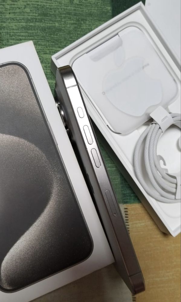 iphone 15 pro Natural Titanium [bej-gri]