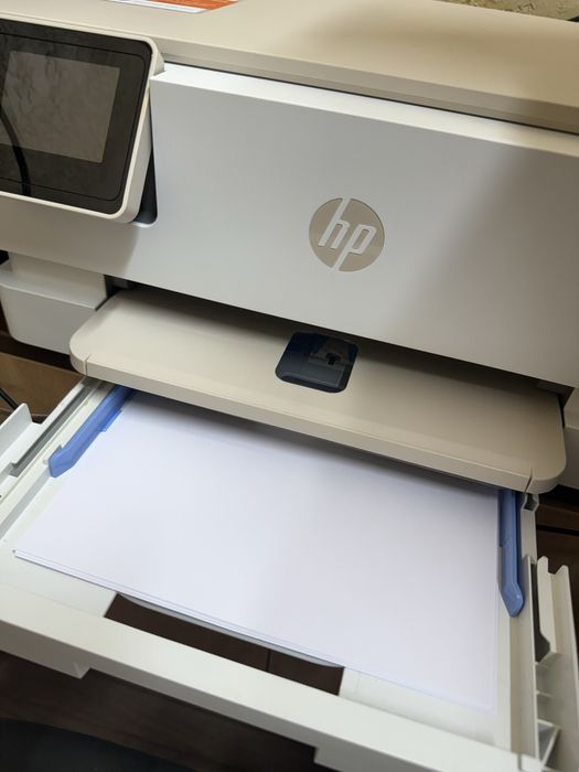 Принтер HP - Envy Inspire 7220e All-In-One, мастиленоструен, бял