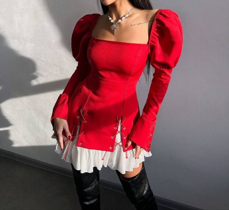 Rochie / rochita rosie Foggi