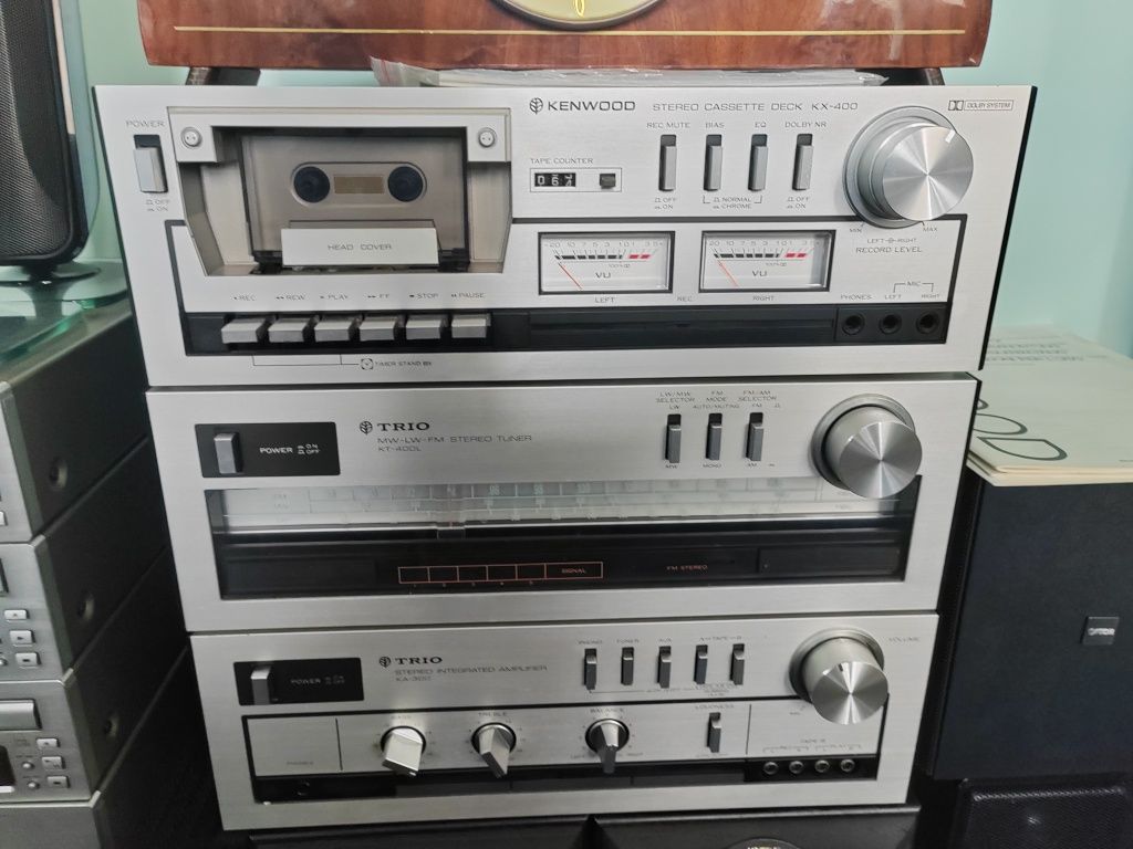 Vand linie audio kenwood (trio)