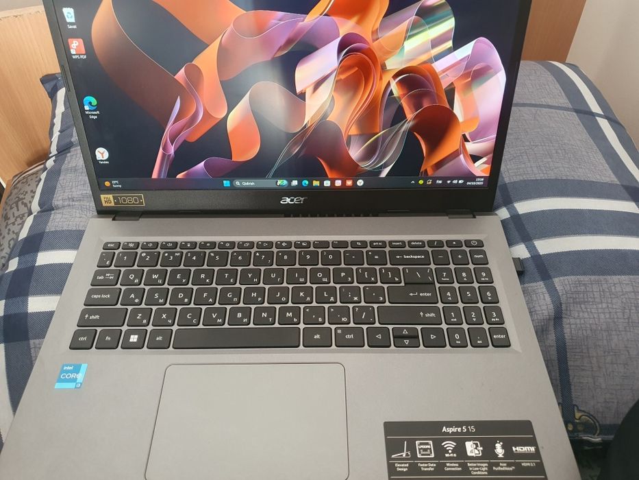 Noutbuk acer 5 15  1 yil kafolati bor