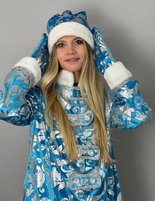 Снегурочка костюмы новогодние, новые. Доставка, скидки