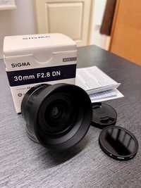 Obiectiv Sigma 30mm f2.8 pentru Sony