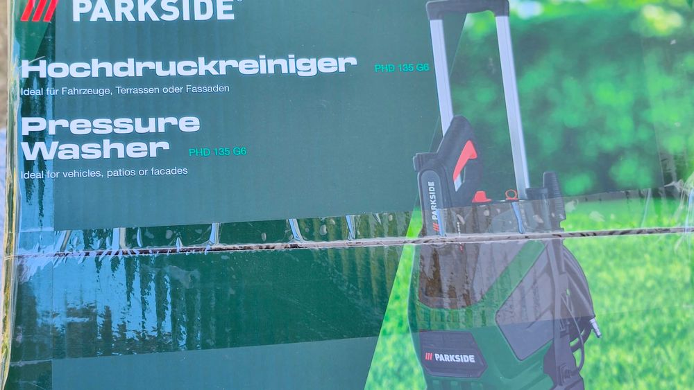 Aparat de spalat cu presiune parkside  1800w , nou sigilat