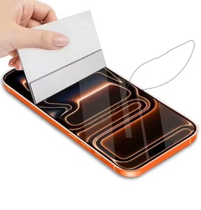 Folie Silicon Full iPhone 17 / Air / Pro Max / 16 15 14 13 12 11