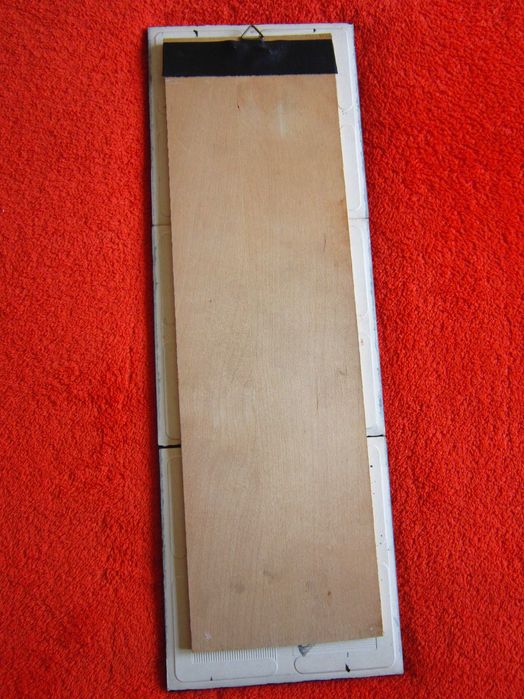 Craciun cadou rar  Maria cu pruncul  MidCentury stilizat pictat semnat