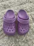Vand CROCS glitter orchid 25-26, int 16, pret 120 stare f buna