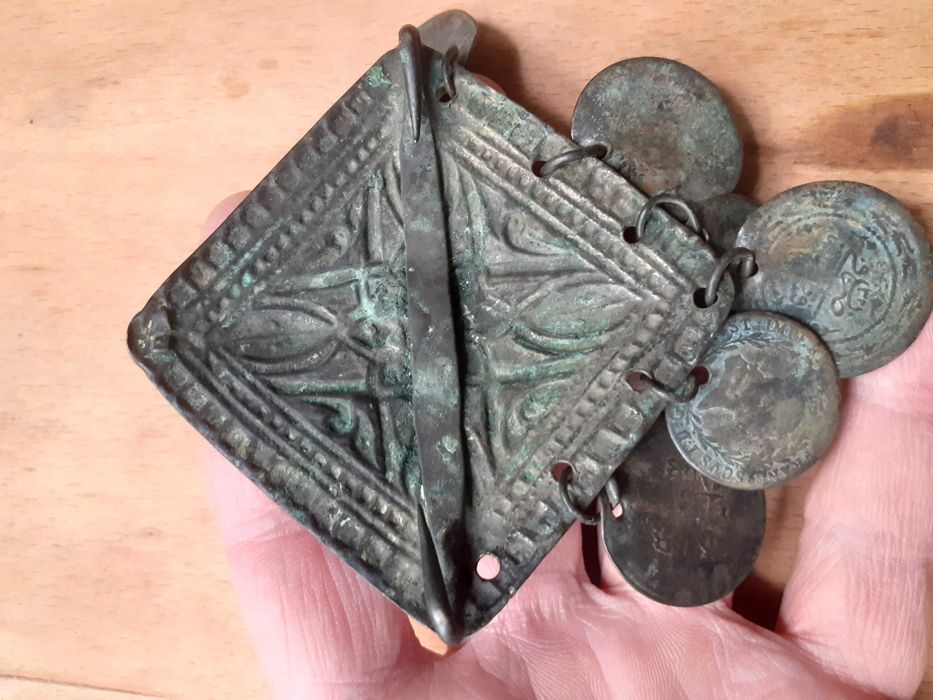 Стар възрожденски накит трепка забодка тепелък