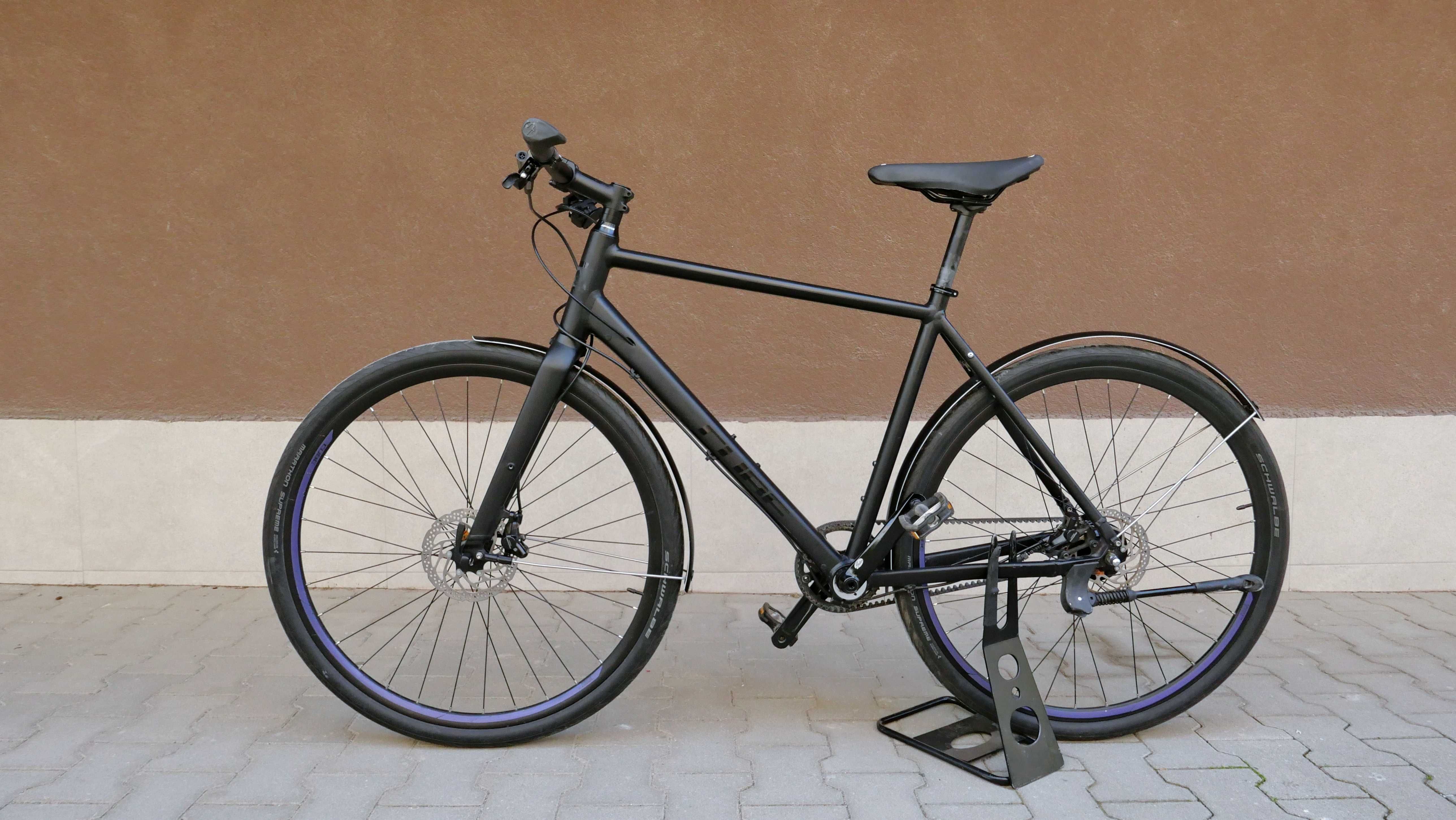 Cube Editor, 28, размер 54, ремък, Shimano Alfine 11, дискови спирачки