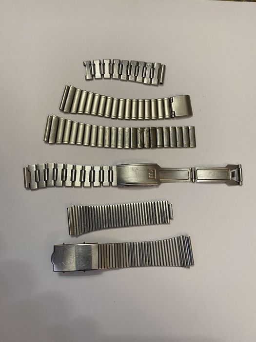 Браслеты часов разные