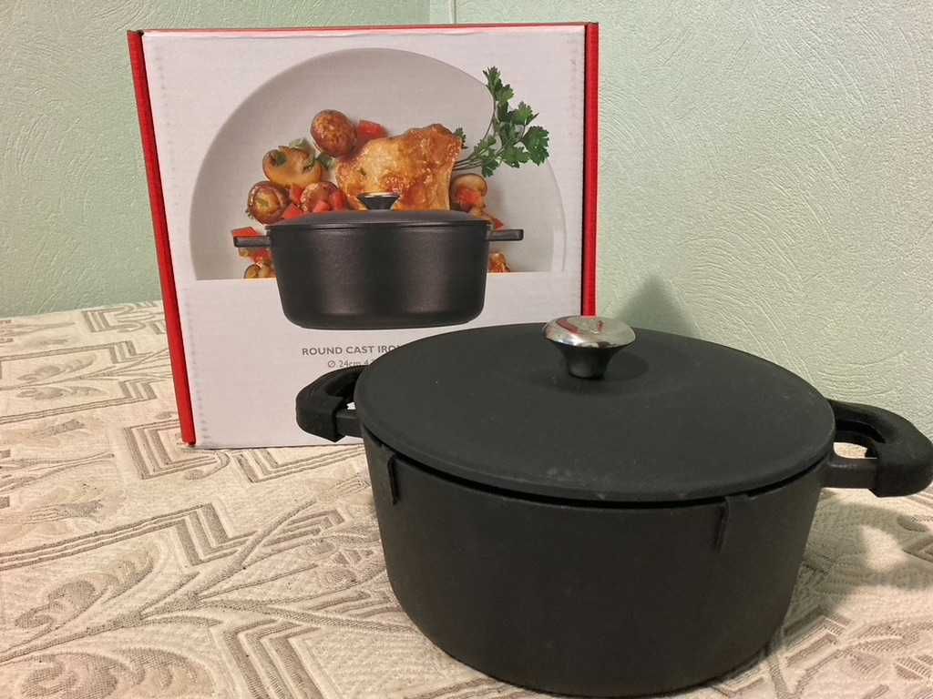 Чугунен тиган 4л