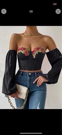 Corset satin XS S