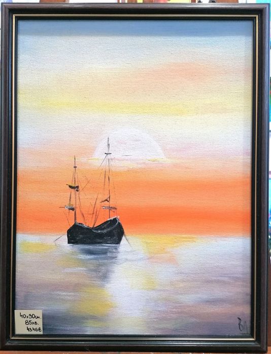 Картини с маслени бои - 6бр.