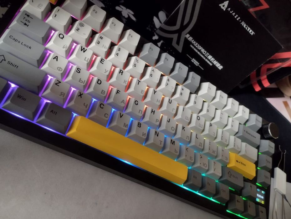 Механическая клавиатура Ajazz Ak820 pro