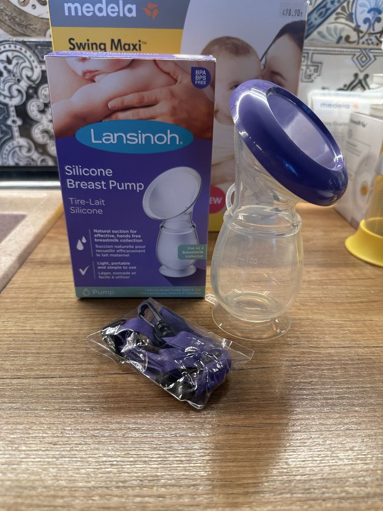 Medela swing maxi двойна електрическа двуфазна помпа за кърма + сутиен