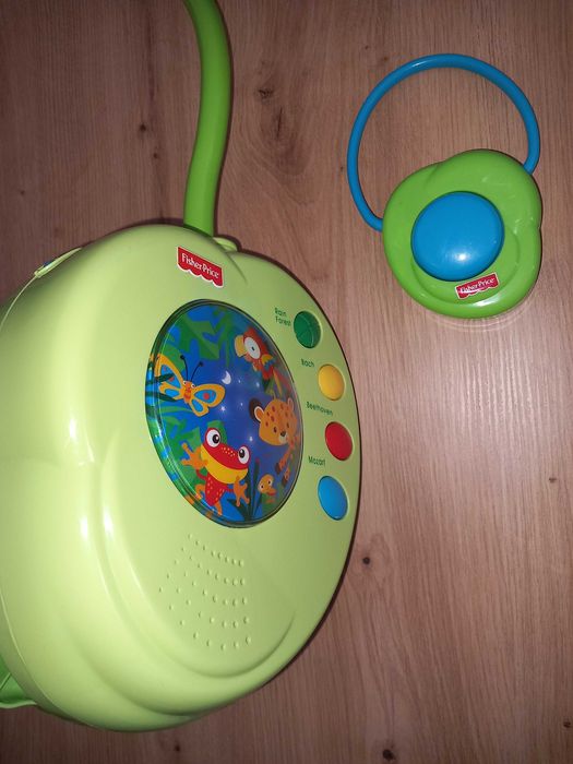 Музикалната въртележка на Fisher Price Rainforest Peek a Boo Leavesж