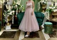 Rochie de banchet/nuntă roz pudră