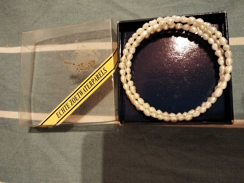 Гривна естествени перли