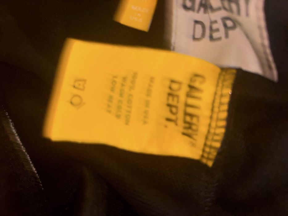 Gallery Dept. painted flared joggers