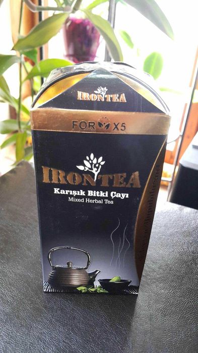 IRONTEA - билков чай за отслабване и детокс
