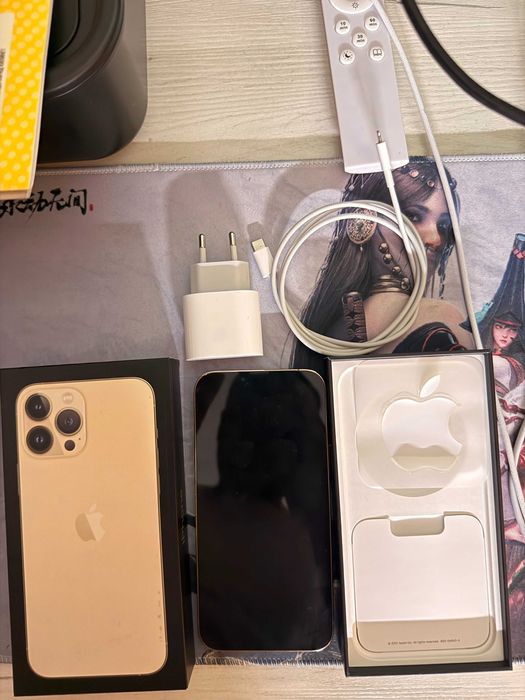 Продам iPhone 13 Pro Max 256GB ( SIM +eSIM), цвет золотой