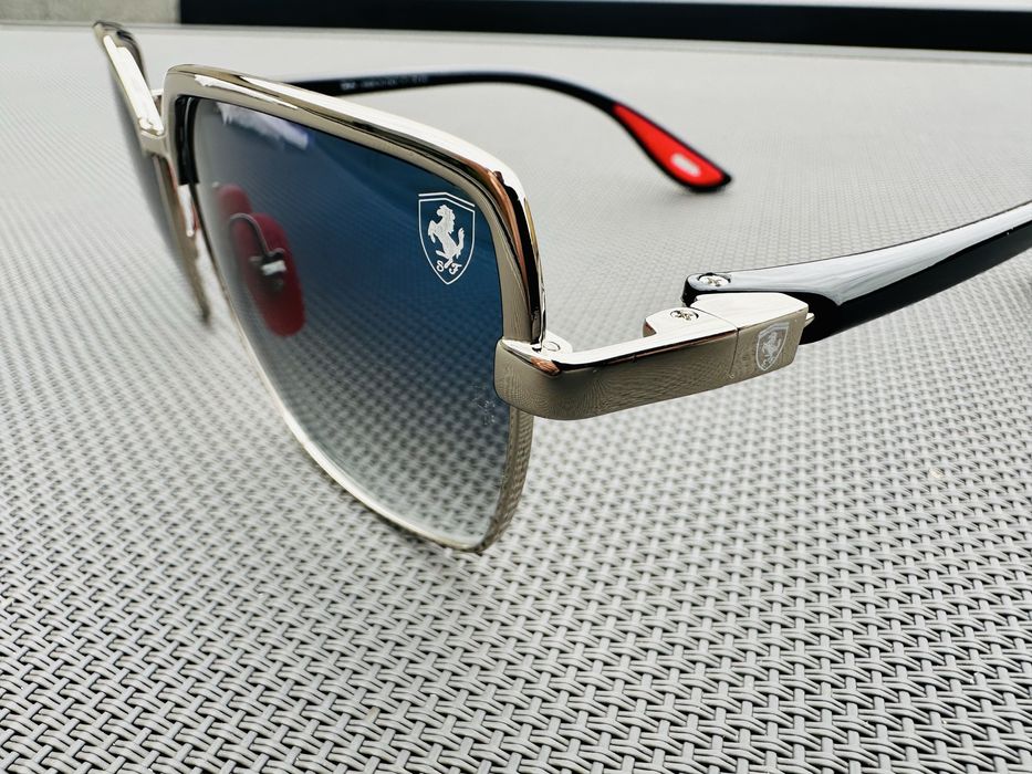 Ochelari soare originali Ray-Ban RB3743M Scuderia Ferrari
