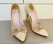 Pantofi stiletto Benvenuti cu detaliu de efect Made in Italy