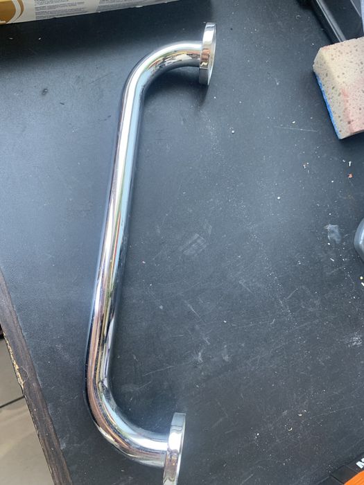 Maner inox pentru iesire din cada