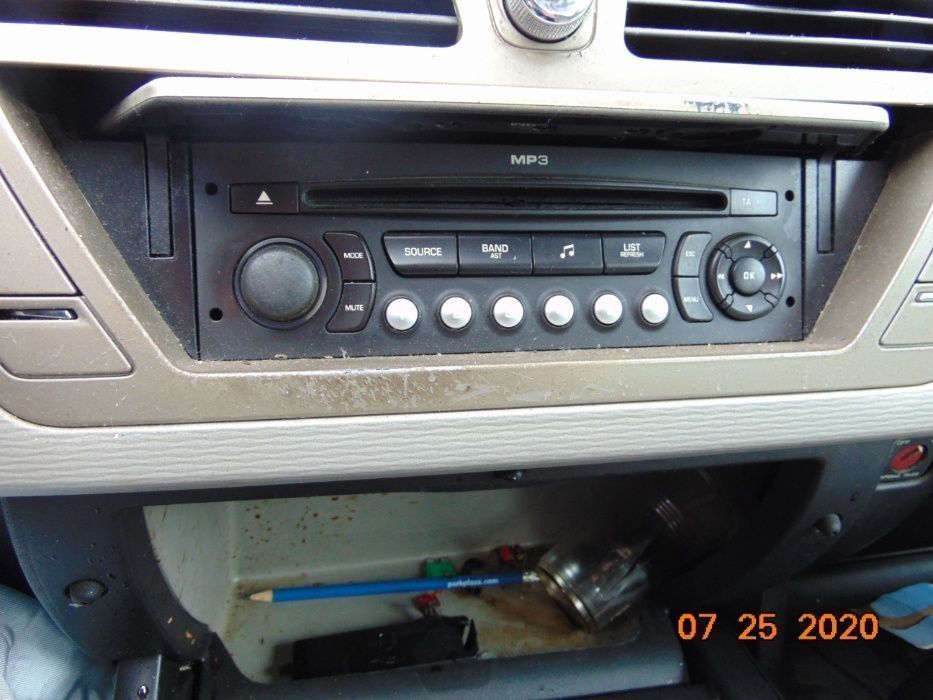 Radio CD Citroen C4 picasso grand picasso dezmembrez c4 1.6 7 locuri