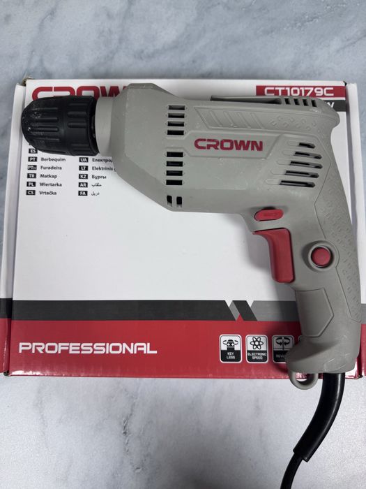 Дрель Crown лот 765416