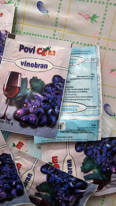 Vinobran sârbesc Praf de limpezirea vinului Valabil 2027