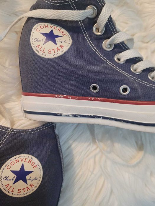 Tenisi Converse cu platforma ascunsa