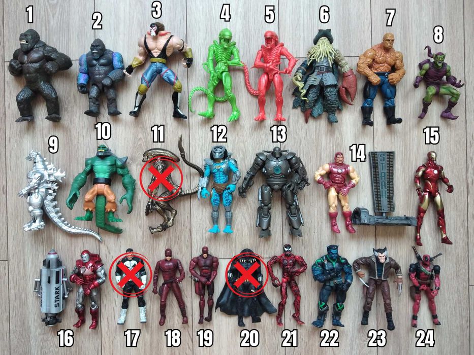 Колекционерски Екшън Фигурки - Batman, Marvel, DC, Spider-Man, Vintage