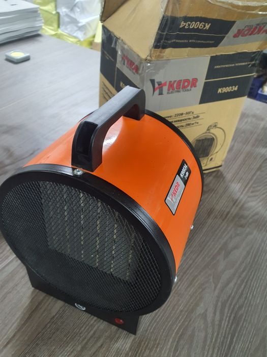Электрическая тепловая пушка kedr 3kw 220в