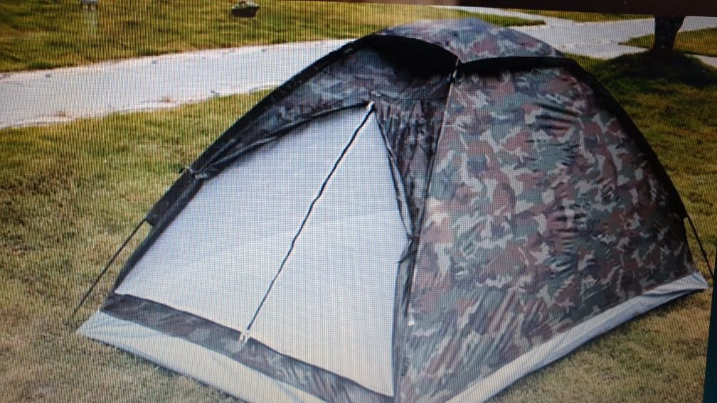 Палатка с рейки тип иглу 3-4 местна 2м-2м-1.35м