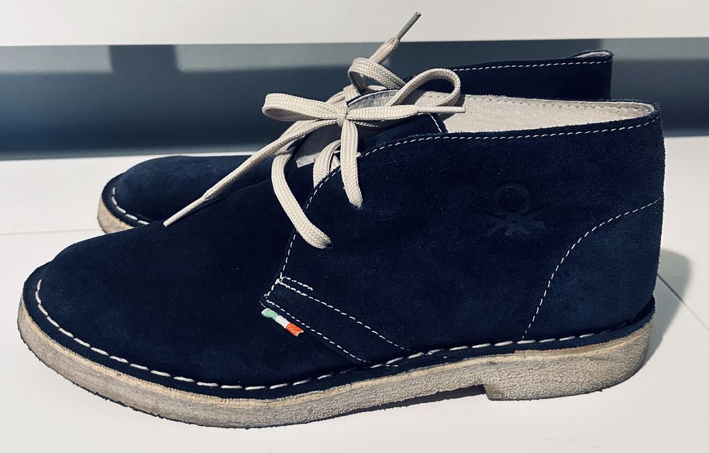 Pantofi italienesti unisex nr39/40 piele naturala(intoarsa)