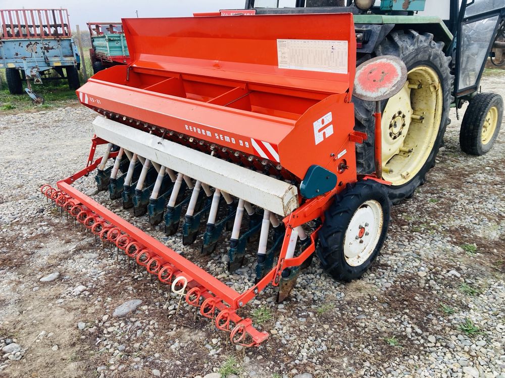 Semanatoare de paioase, lucerna, grau, iarba Reform Semo 99, 2.5 m, 21