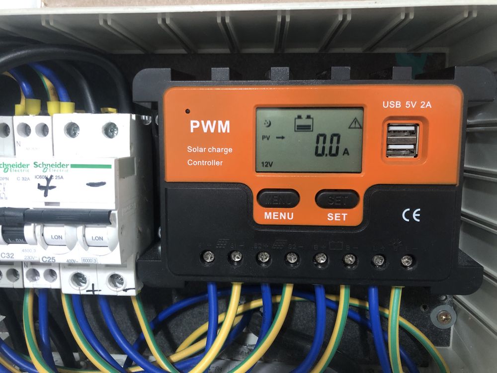 vand regulator de incarcare PWM testat ,in functie