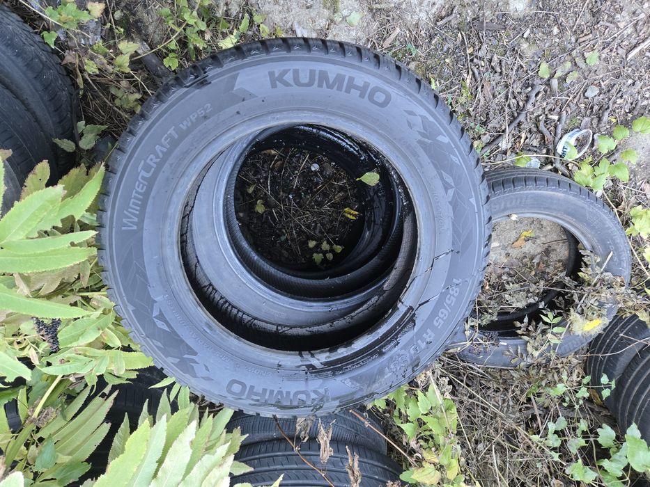 4бр. 185 65 15 Kumho зимни.