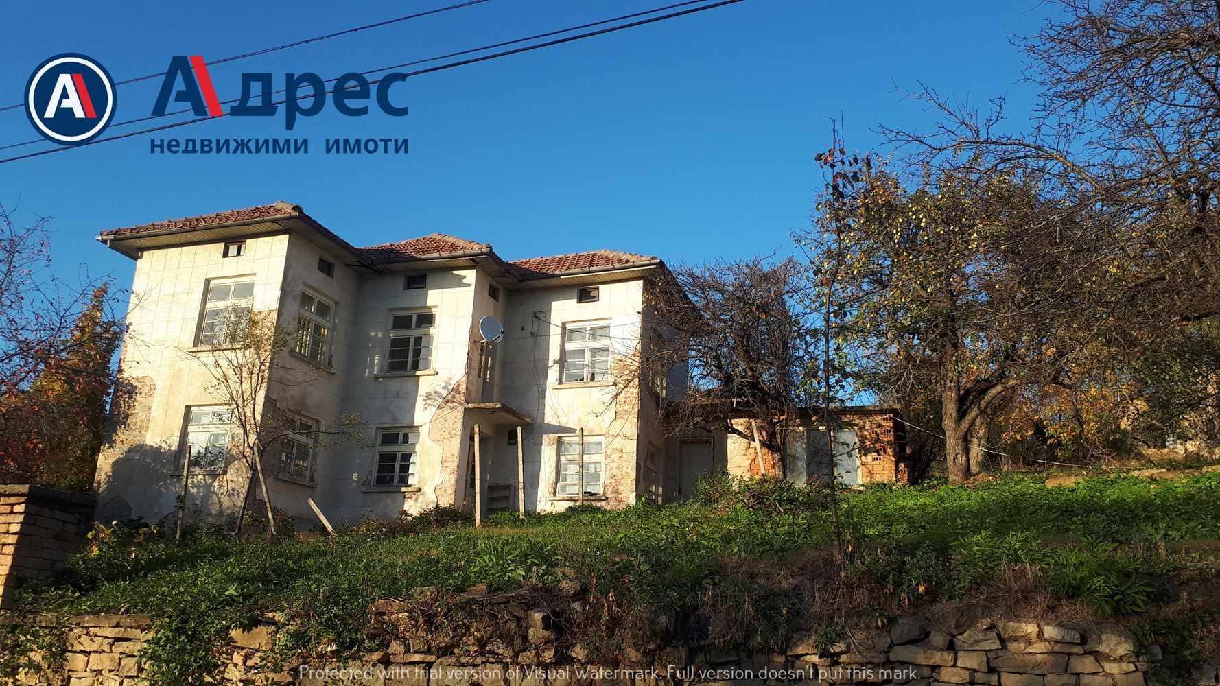 Къща в Габрово, област-с.Крушево площ 168 цена 33500