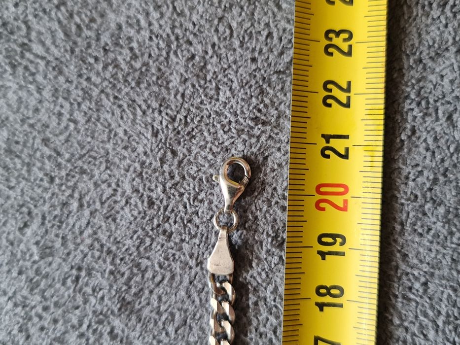 Bratara argint masiv 925 italy,20 cm,12 grame,stare foarte buna