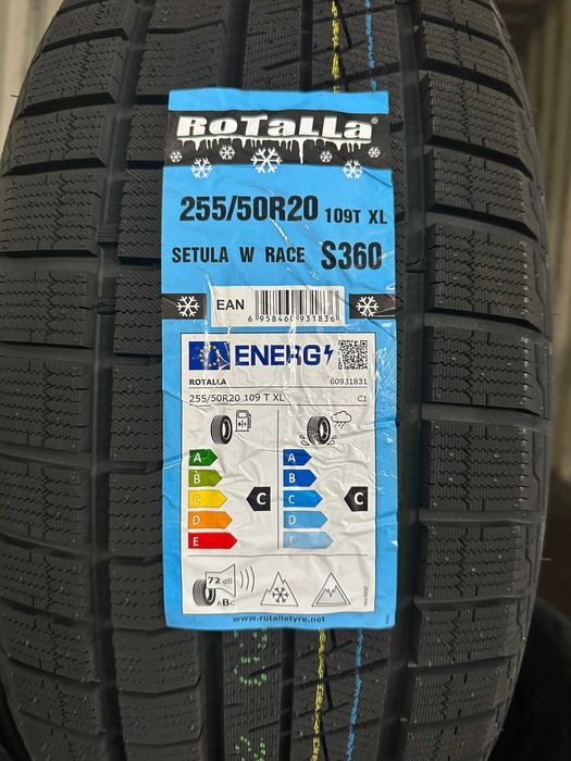Нови Зимни Гуми ROTALLA SETULA S360 255/50R20 109T XL НОВ DOT 2555020