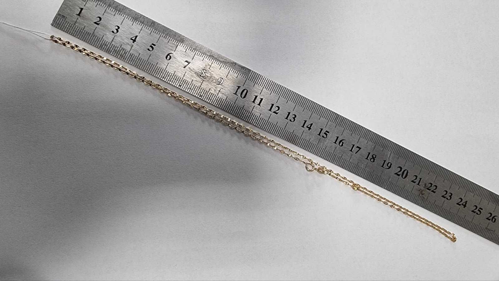 ***Стилен синджир***1,55гр. 14К