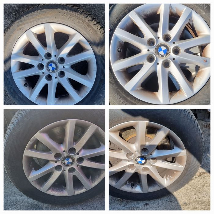 Jante aliaj 16 bmw cauciucuri iarna Vredestein 205 55 16 dot 2022