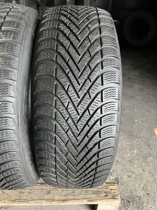 2 anvelope iarna 205/55/16 Pirelli 6.4 mm!