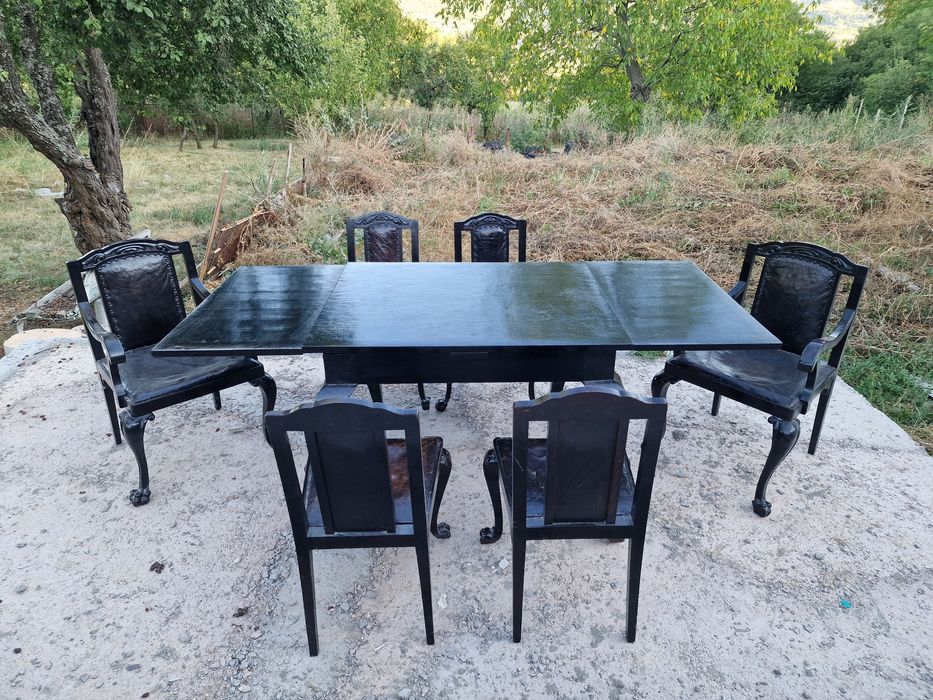 Старинен комплект мебели